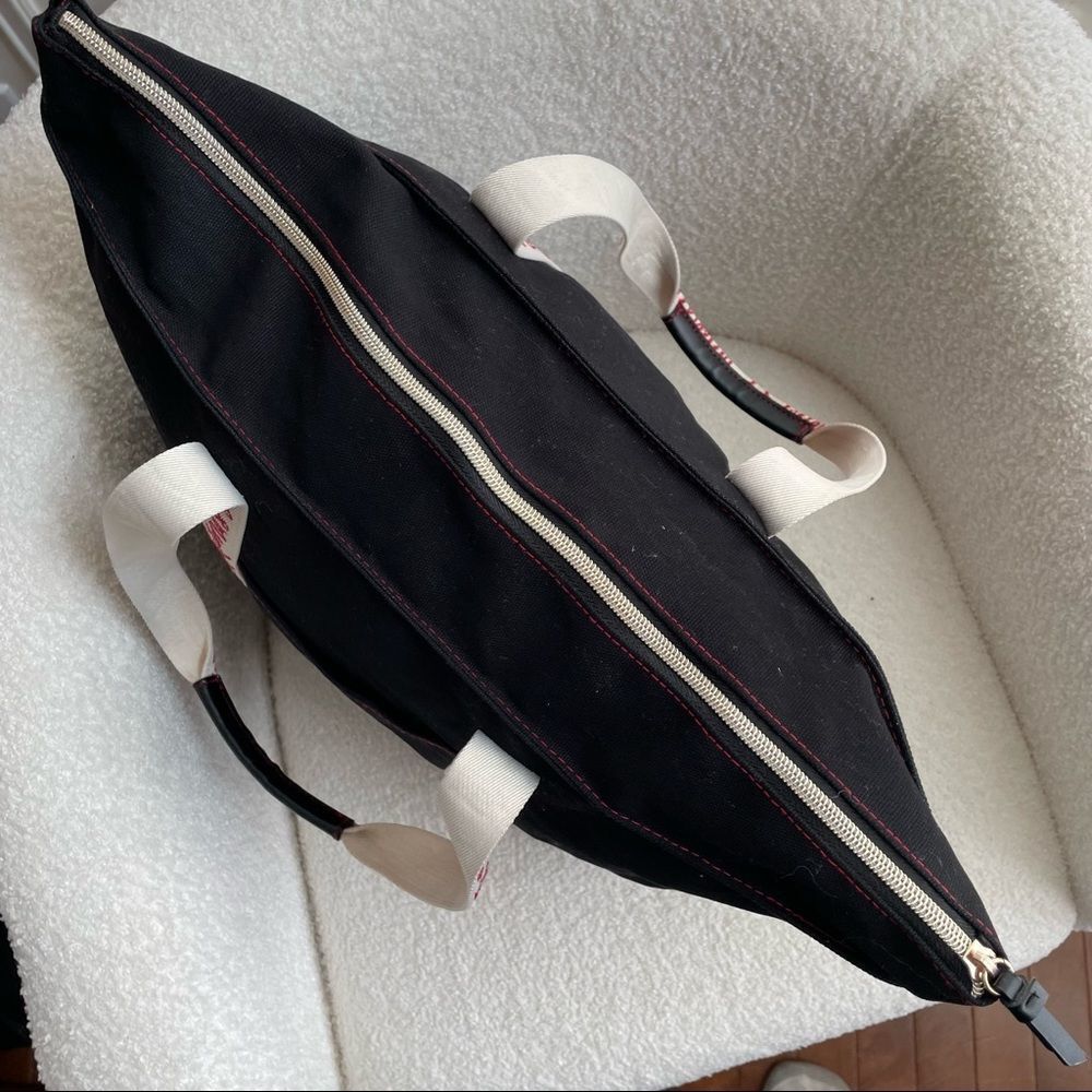 Victoria’s Secret Canvas Tote Bag Logo Straps - Picture 6 of 10